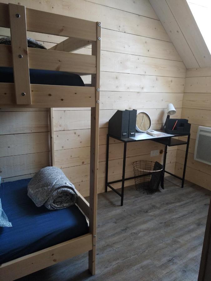 Kerflaveur Hotel La Fresnaye-au-Sauvage Buitenkant foto